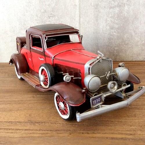 Decorations Car-Model-Toys Collectible Die Cast Vehicles Collectible Crafts Handmade Collection Access Ironwork Handicraft