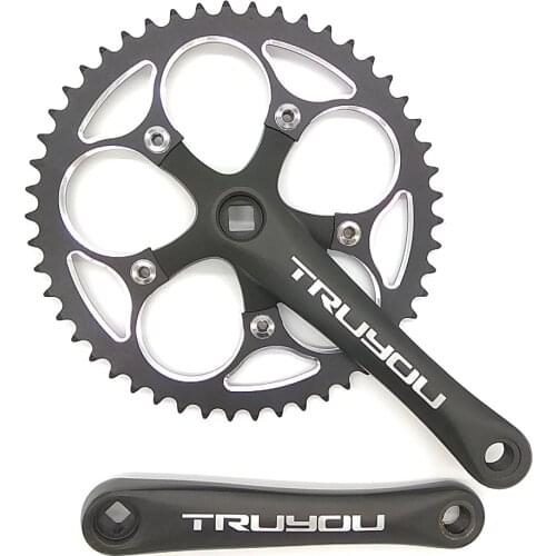 TRUYOU Road Bicycle Crankset BCD110 44T 46T 48T 50T 52T 53T Chainwheel 3/32 Folding Bike Chain Ring 7/8/9/10 Speed Crank 170mm