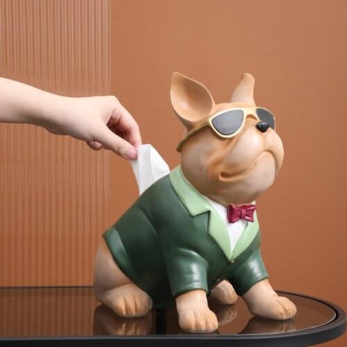 Table napkin box Animal creative design appearance Home sitting room tea table napkin paper box Desktop furnishing articles