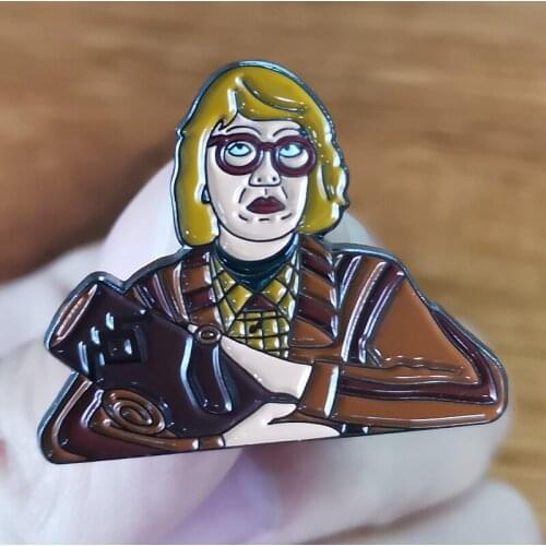 Log Lady Brooch