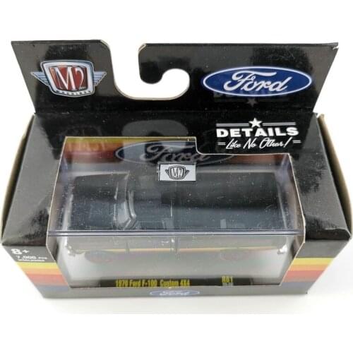 M2 1:64 1970 Fords F-100 Collection Metal Die-cast Simulation Model Cars Toys