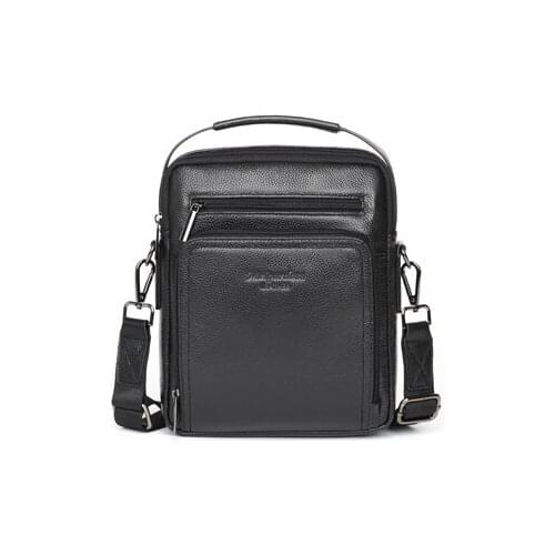 Male Business Handbags Ipad Tablet Bags Genuine Leather Casual Shoulder Bag Men Crossbody Bags for Men Messenger Bag