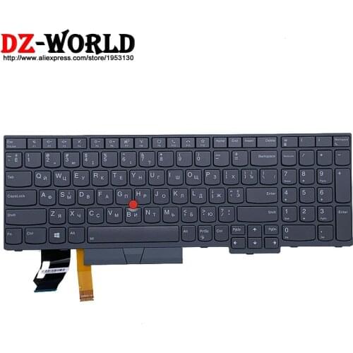 New Original Gray RU Russian Backlit Keyboard for Lenovo Thinkpad T15 Gen2 P15S Gen2 Laptop 5N21B08487 5N21B08450