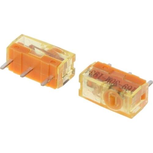New Arrival 2Pcs/pack TTC Dustproof Gold Mouse Micro Switch Micro Button Gold Contactor 30 Million Click lifetime Repair P82A