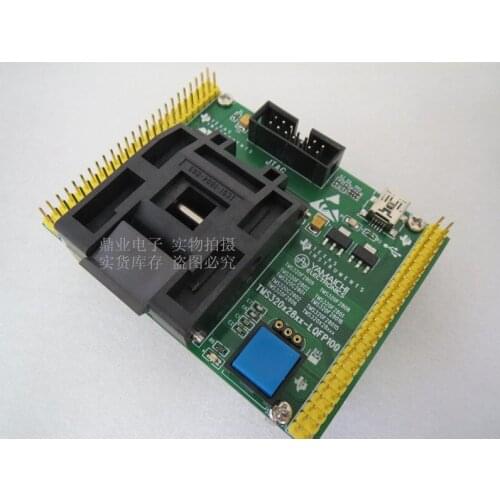 Original TI IC Test Seat TMS320C2801 Burning Programm TMS320F28016 Socket Adapte
