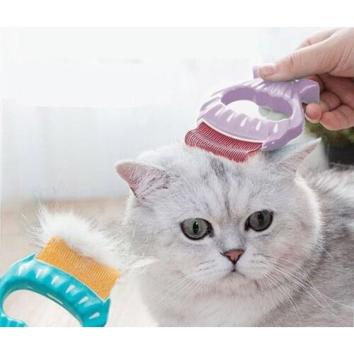 Cat Shell Comb Hair Removal Comb Special Open Knot Comb Cleanup Artifact Pet Cat Supplies