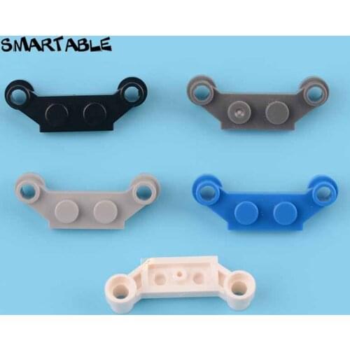 Smartable Plate 1x2 with 1x4 Offset Extensions Building Block MOC Parts Toys For Kid Compatible Major Brand 4590/18624 40pcs/lot