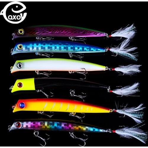 QXO Winter For Fishing Metal Wobblers Popper Hard Lure Accessories Jig Minnow Crankbait Everything For Fishing Isca Artificial