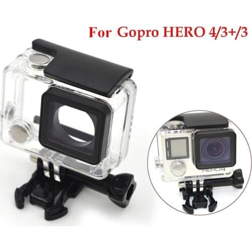 Waterproof Housing Case for Gopro Hero 3/3+/4 Underwater 40M Diving Protective Cover For GoPro Hero 4 Action Camera Accessories