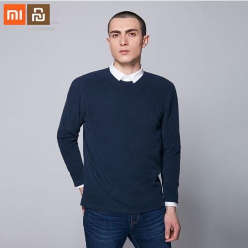 Xiaomi Mijia comfortable bottoming shirt mens exquisite soft warm and comfortable casual sweater smart home