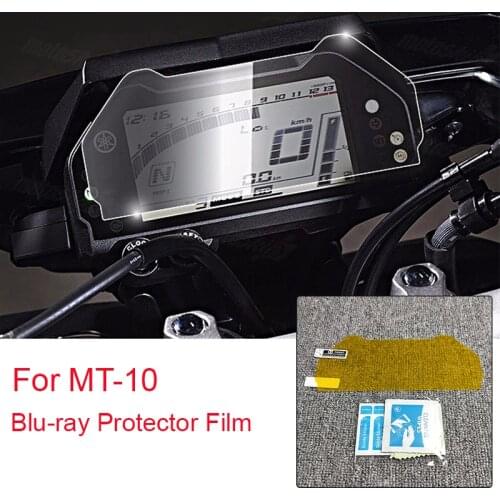 Cluster Scratch Protection Film Blu-ray Protector for Yamaha MT-10 FZ-10 MT 10 MT10 2016 2017