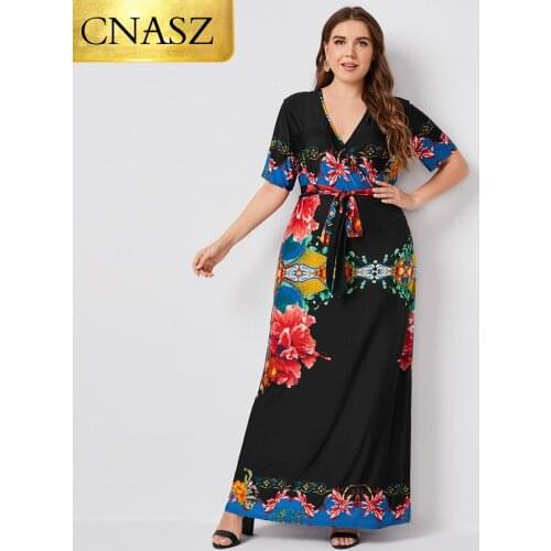 2021 Womens Summer New Style Bohemian Fashion Print Stitching Dress Islamic Turkey Long Skirt Dubai Middle East Fashion Ladies