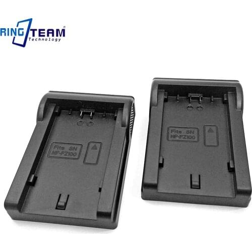 2Pcs Top Part Cradle of LCD Dual Charger for Sony NP-FZ100 NPFZ100 NP FZ100 for ILCE-9 ILCE Alpha 9 A9 ILCE-7MIII A7R3 Cameras