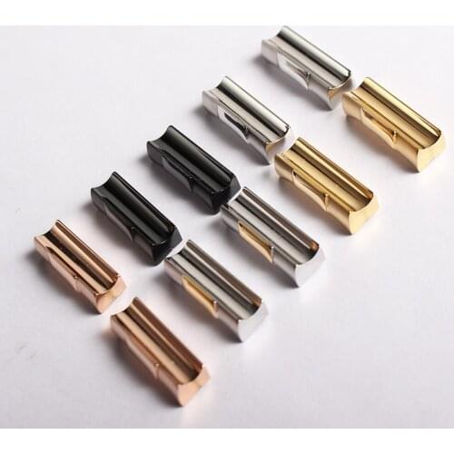 2pcs 20mm Watch Band Bracelet Curved End Fit For Rolex Daytona Watch