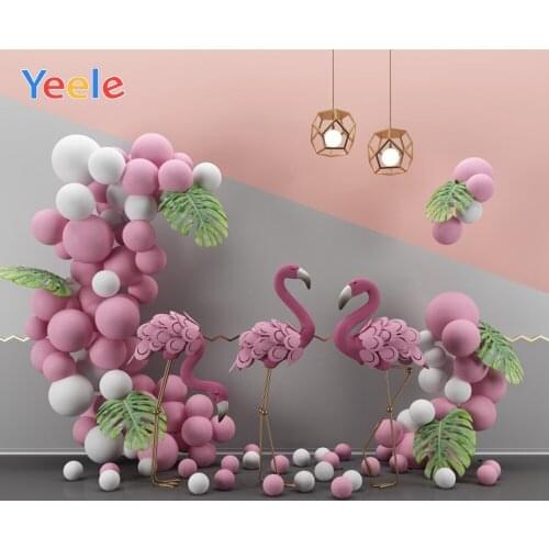 Room Decor Backgrounds Baby Backdrops Pink Balloon Stone Wall Photography Personalized Photographic Background For Photo Studio