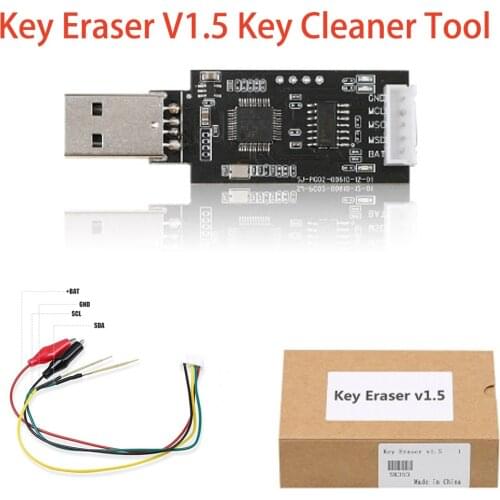 Car Key Eraser v1.5 Key Cleaner Tool Used to Unlock Remotes Diagnostic Tool Actually Erase Memory and Prepare Car Key to Reuse