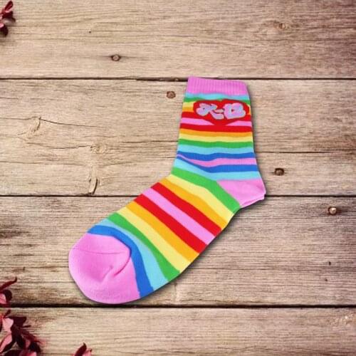 K-12 Rainbow Socks