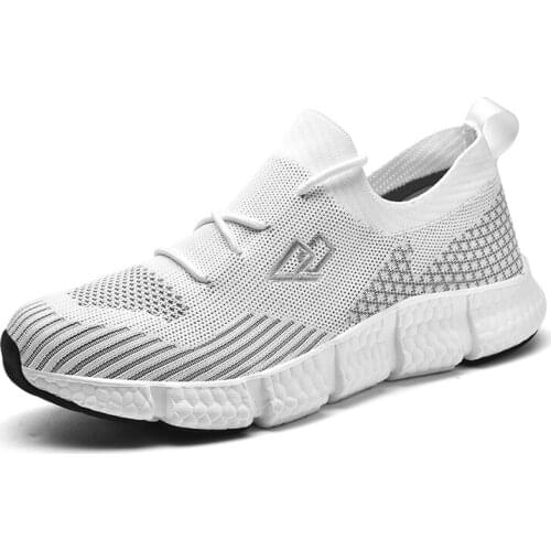 Unisex Sneakers Breathable Mesh Woman Sports Shoes Lightweight Mens Casual Shoes Comfortable Couple Jogging Tennis SIze 35-46