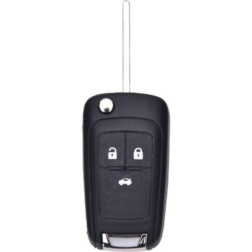 New 3 Button Uncut Folding Flip Remote Key Case Shell Fob For Vauxhall Opel Astra H Corsa D Vectra C Zafira