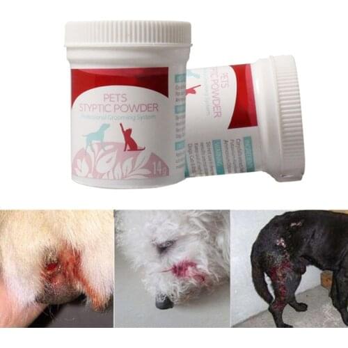Pet Styptic Stop Bleeding Powder Birds Anti-inflammatory Antibacterial Broken Injury Traumatic Hemostatic Powder
