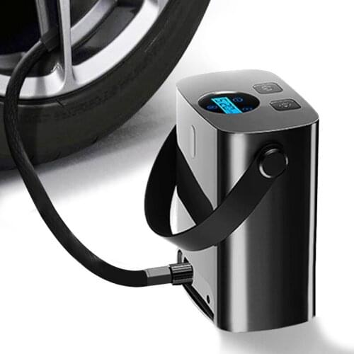 12V Portable Car Air Compressor Inflator Pump Tire Inflatable Wireless Electric Air Pump 10A For Car Motorcycles Bicycles Balls