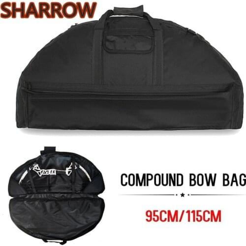 1Pc Archery Bow Backpack Carry Bag Case Pouch Holder Bow Bag Compound Bow Bags For Outdoor Training Shooting Camping Accessories