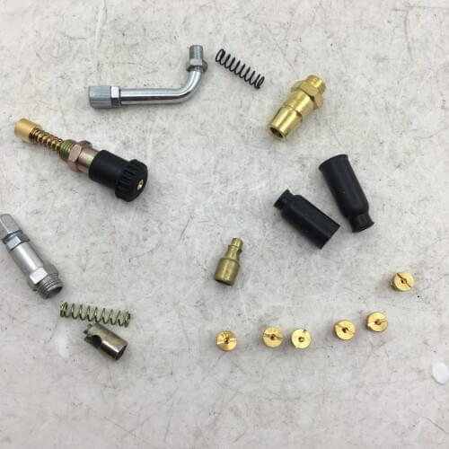 SherryBerg carburetor Choke kit fit for Dellorto PHBG Pull Choke Lever manual choke main jets(6 size) carb part choke kit