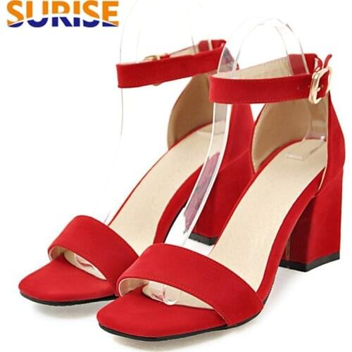 SURISE Womens High-heeled Shoes