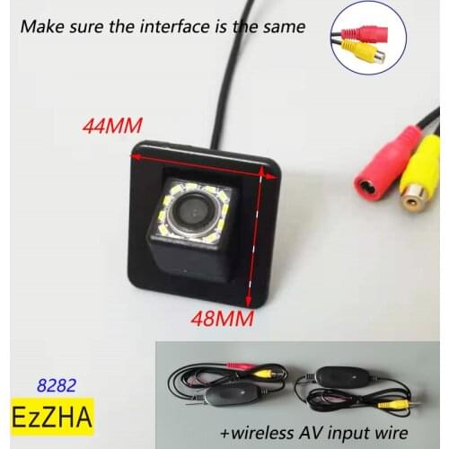 4LED light HD Dynamic Trajectory Wireless Car Rear View Backup Camera For Kia K3 K3S Rio Cerato Forte/Hyundai i30 Elantra Avante