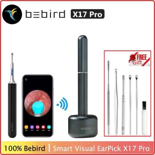 Xiaomi Bebird X17 Pro Visual Ear Stick In-ear High Precision Endoscope Safety Ear Wax Removal Cleaner Mini Camera with Base