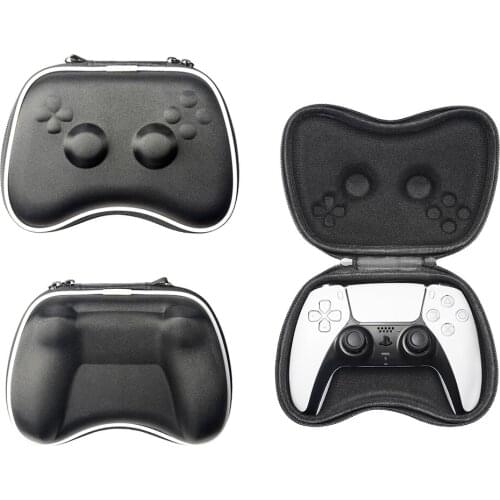 Shockproof EVA Bag Game Entertainment Accessories for Play Station 5 Gamepad Controller Protective Case Pouch
