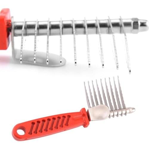 1PC Dematting Comb Grooming Brush Pet Comb for Removing Matted Knotted Tangled Hair