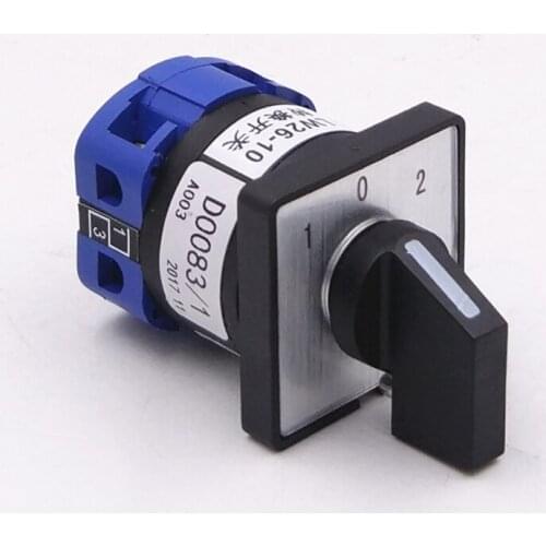3 gears 1 joint highly versatile change-over switch 10A cutoff switch LW26-10 Universal switch
