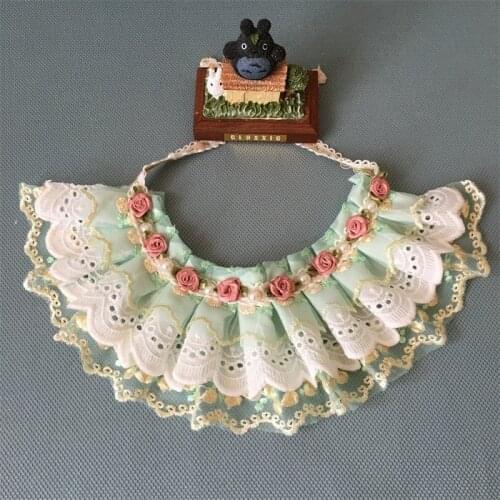 Pet Neck Accessoires Dogs Tie saliva towel collar bibs Cat lace scarf Teddy Bows Necklace Bow Tie Collar Corgi bow tie