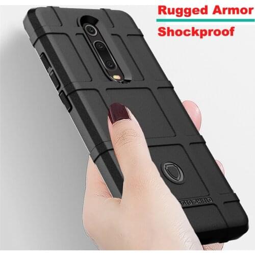 For Xiaomi mi 9t pro Case Rugged Armor Shockproof Cover For Xiaomi mi 9t pro Soft Silicon Button Protection For Xiaomi mi 9t pro