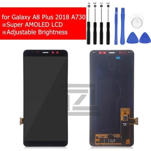 For Samsung Galaxy A8 Plus 2018 A730 LCD Display Touch Screen Digitizer LCD Display A8 Plus 2018 A730F A730F/DS Repair Parts