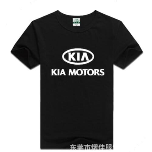 2021NEW Men Print KIA race motorcycle modified T-shirt summer short-sleeved shirt T Shirt