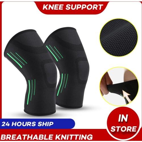 Arbot Compression Leg Sports Knee Pads Protector Safety Knee Brace for Men Hight Elastic Prevent Arthritis Injury Knee Guard