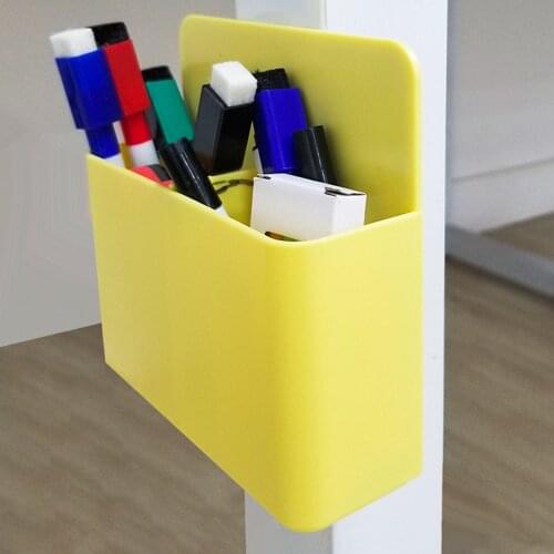 Magnetic Dry Erase Markers Magnetic Pen Pencil Holders Storage Organizer For Whiteboard Refrigerator Locker Magnetic Surfaces