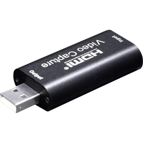 0.4A/5V Mini Video Capture Card USB 2.0 Video Grabber Record Box PS4 Game DVD Camcorder HD Camera Recording Live Streaming