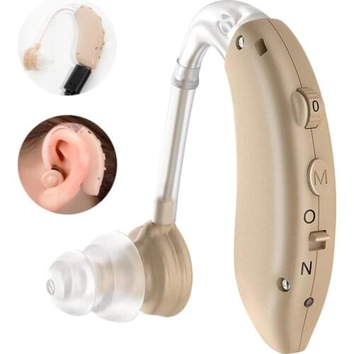Mini Portable Hearing Aid Digital Headphone Support Sound Amplifier Ear Aids for Elderly Deafness Audifonos Rechargeable Device