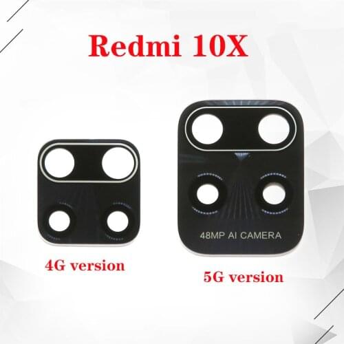 Original rear back camera lens glass replacement for Xiaomi Redmi 10X