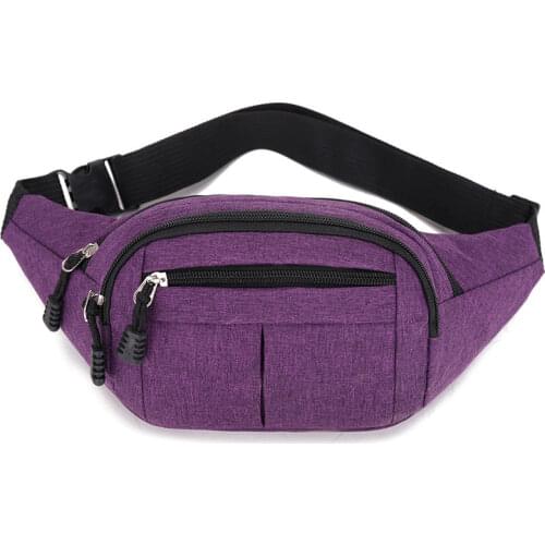 Hip Belly Banana Bum Chest Belt For Men Women Waist Bag Male Female Fanny Pack Pouch Murse Purse Kidney Row Bumbag