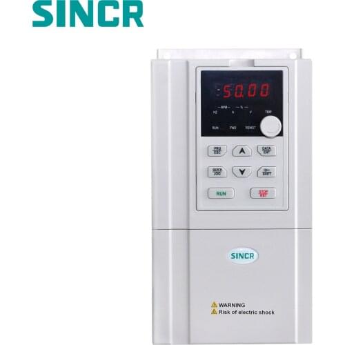 7.5KW AC Frequency Converter 50Hz To 60Hz Single Phase 220V 3 Phase 380V Drive Frequency Inverter For AC pumps