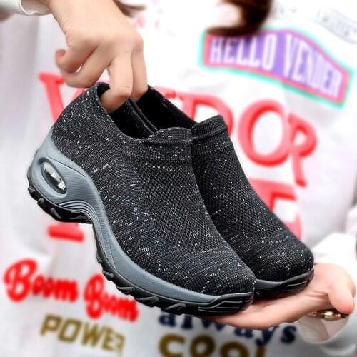 Size 42 Tenis Mujer 2020 Women Tennis Shoes Light Soft Sport Shoes Female Athletic Sneakers Walking Trainers Deportivas Mujer