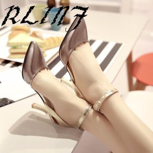 RLINF Women's Shoes With A Strap