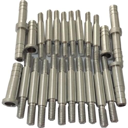200PK archery compound bow aluminum arrow insert connector for ID 6.0mm shaft