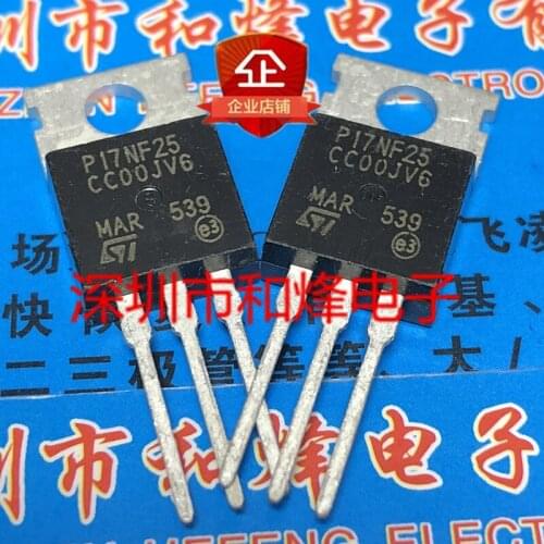 100% New&original P17NF25 STP17NF25 TO-220 250V 17A