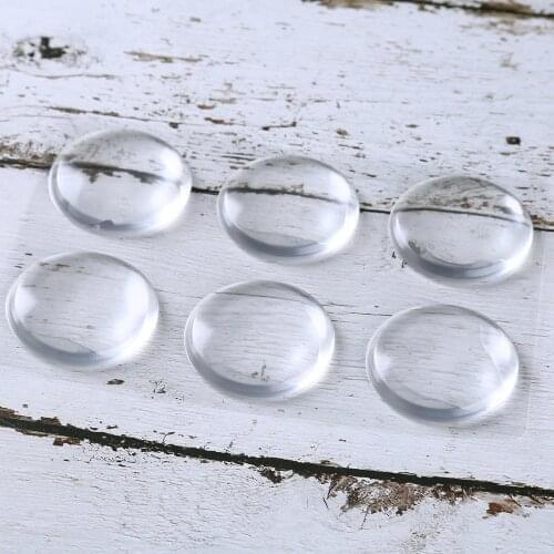 2/6Pc Clear Rubber Door Handle Bumpers Anti Crash Furniture Knob Stoppers Adhesive Kitchen Bathroom Cabinet Mats Wall Protectors