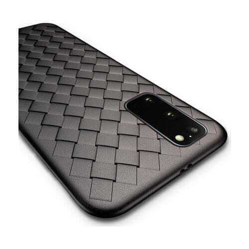 For Samsung Galaxy A52 A72 Case Luxury BV Grid Weaving Slim soft Protective back cover case for samsung galaxy A02 A02S A12 A32